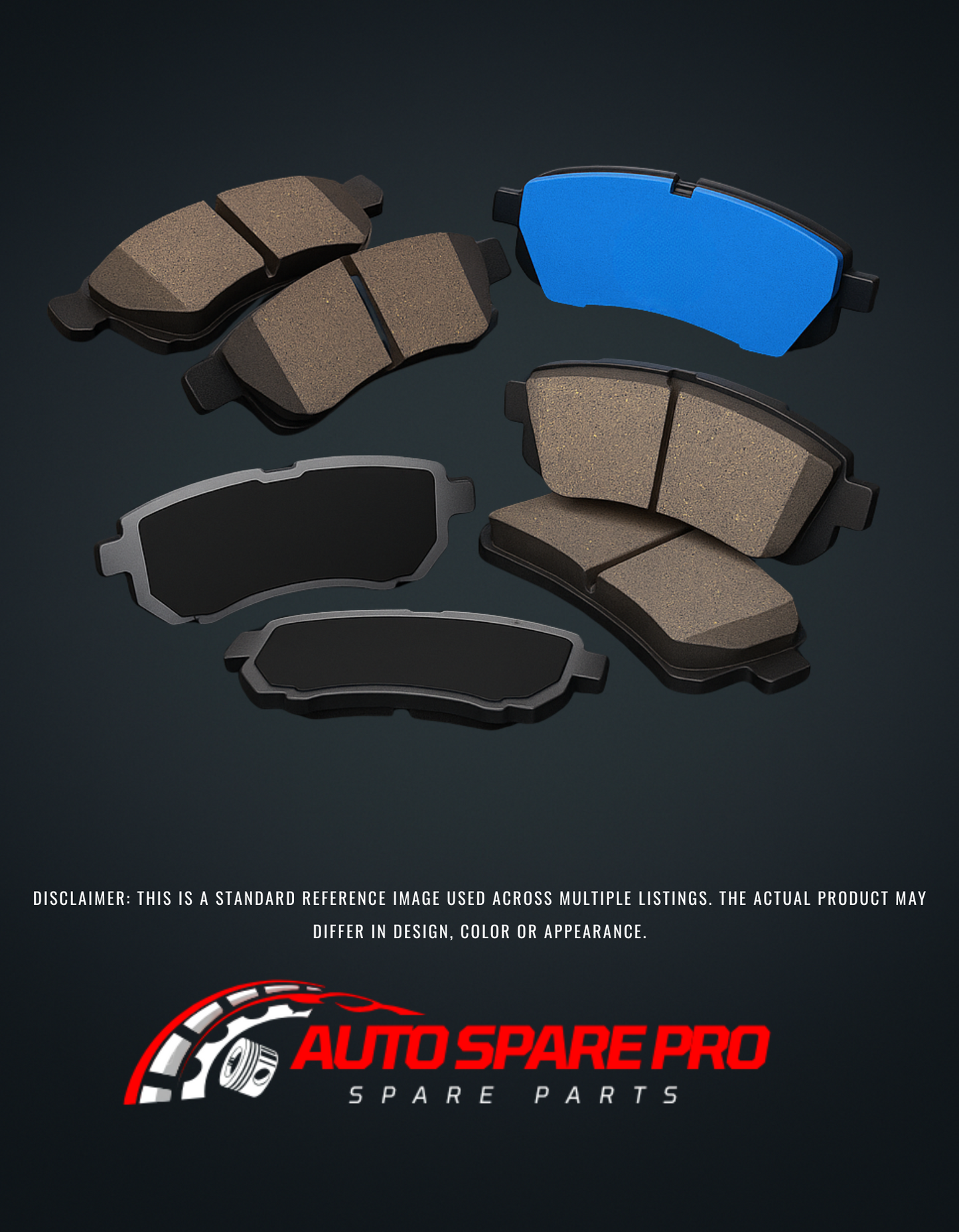 BRAKE PAD SET - ELANTRA II/H1 2.4/2.5/SANTE FE I/TRAJET/AZERA 01-