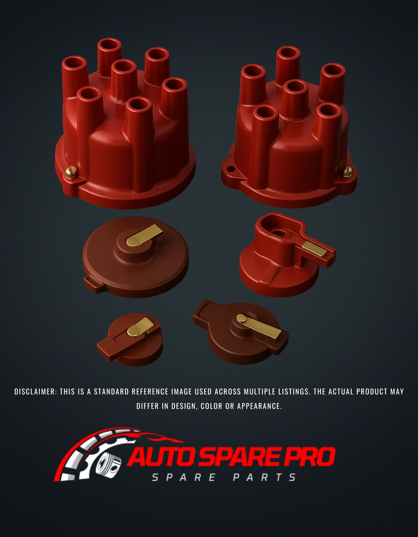 DISTRIBUTOR CAP - ALFA/BMW/FOR/MAZ/OPEL 6cyl (BOSCH TYPE)