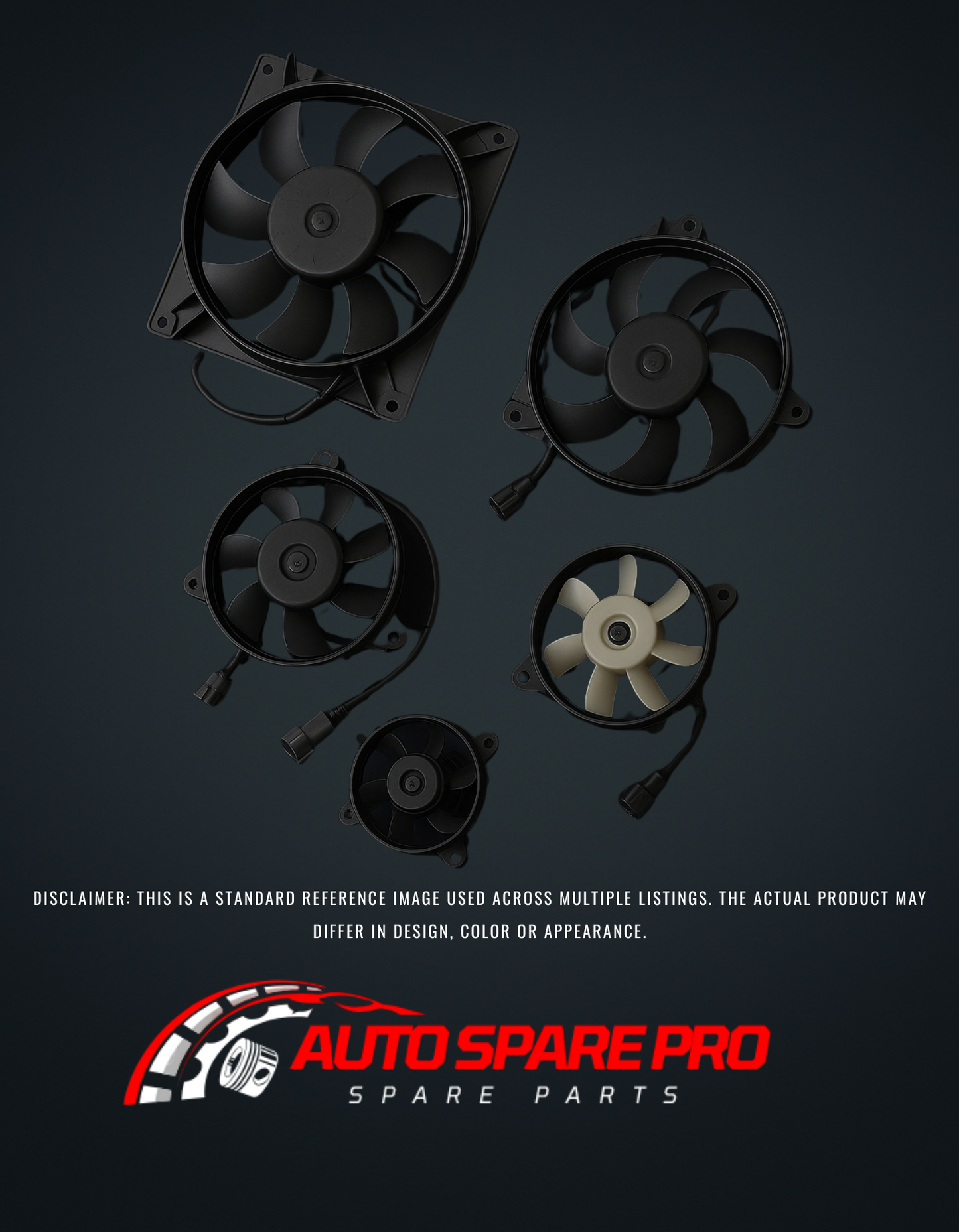 ELECTRIC FAN ASSY - GOLF/JETTA III (11 BLADE)