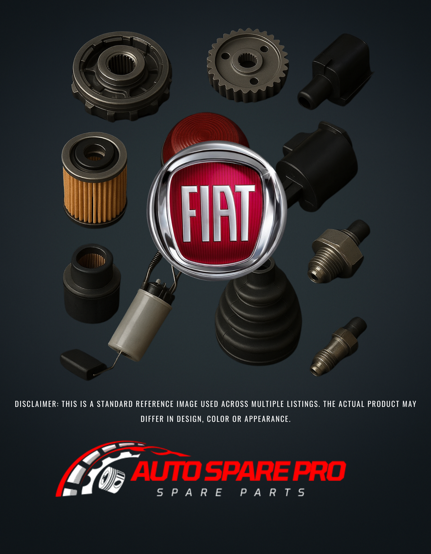 FIAT ASSORTMENT - UNO 1.0/PALIO 1.2 16V CRANK GEAR 19 TEETH