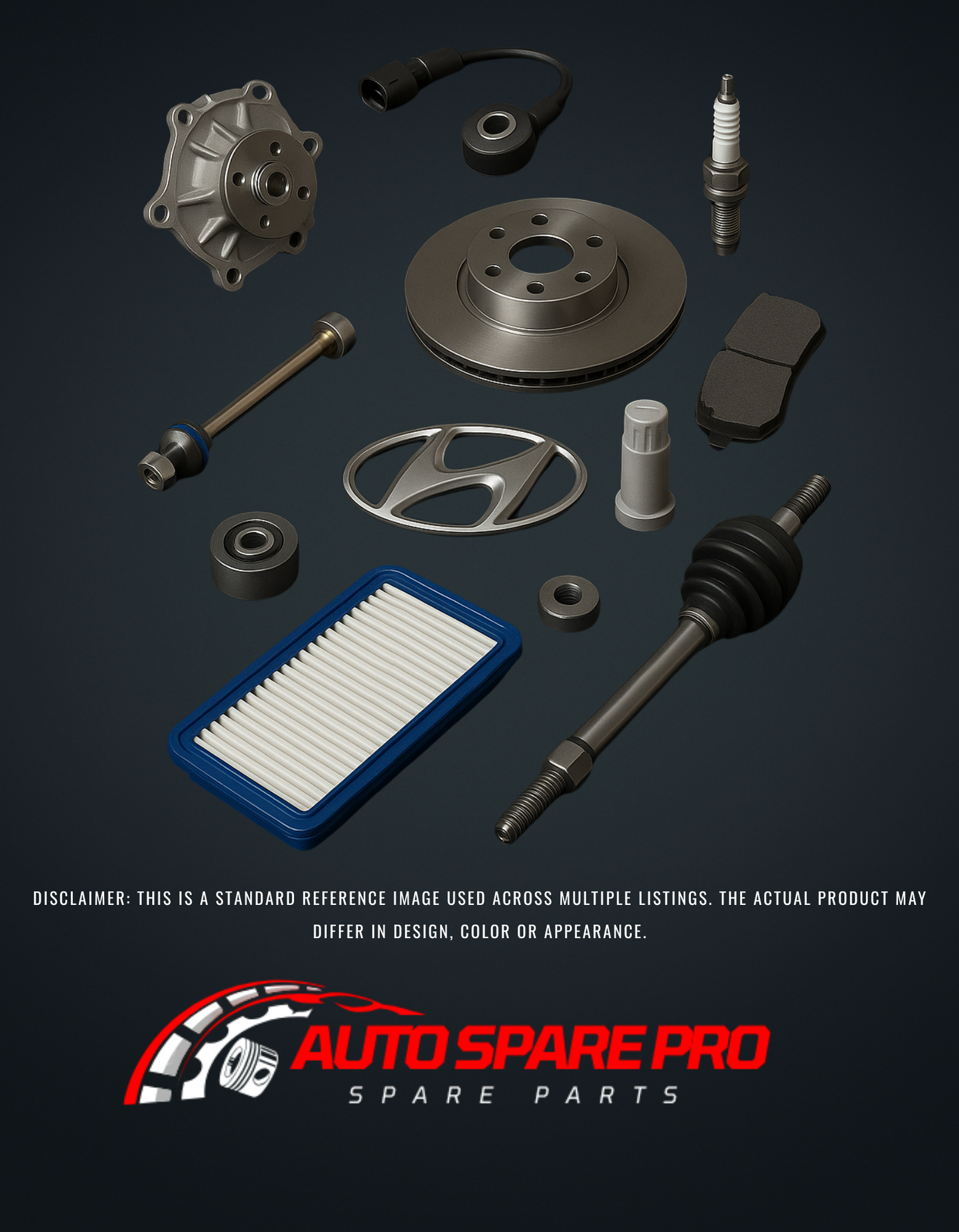 HYUNDAI ASSORTMENT - HYUNDAI H100 ROCKER SHAFT CAP SET (5pc)