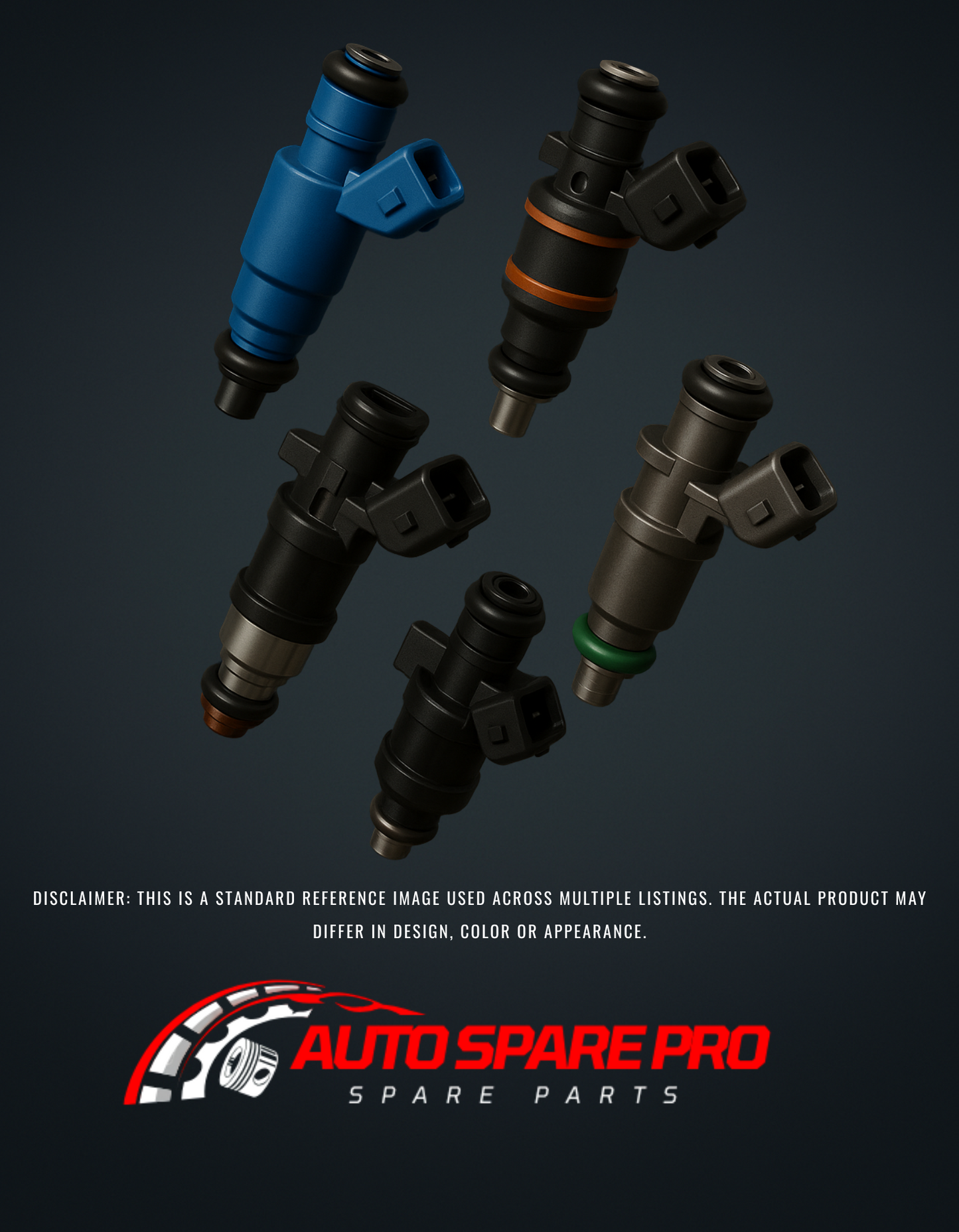 INJECTORS - QUANTUM/HILUX/FORTUNER 2.0/2.7 1TR-FE/2TR-FE 05- 12 HOLE/GREY