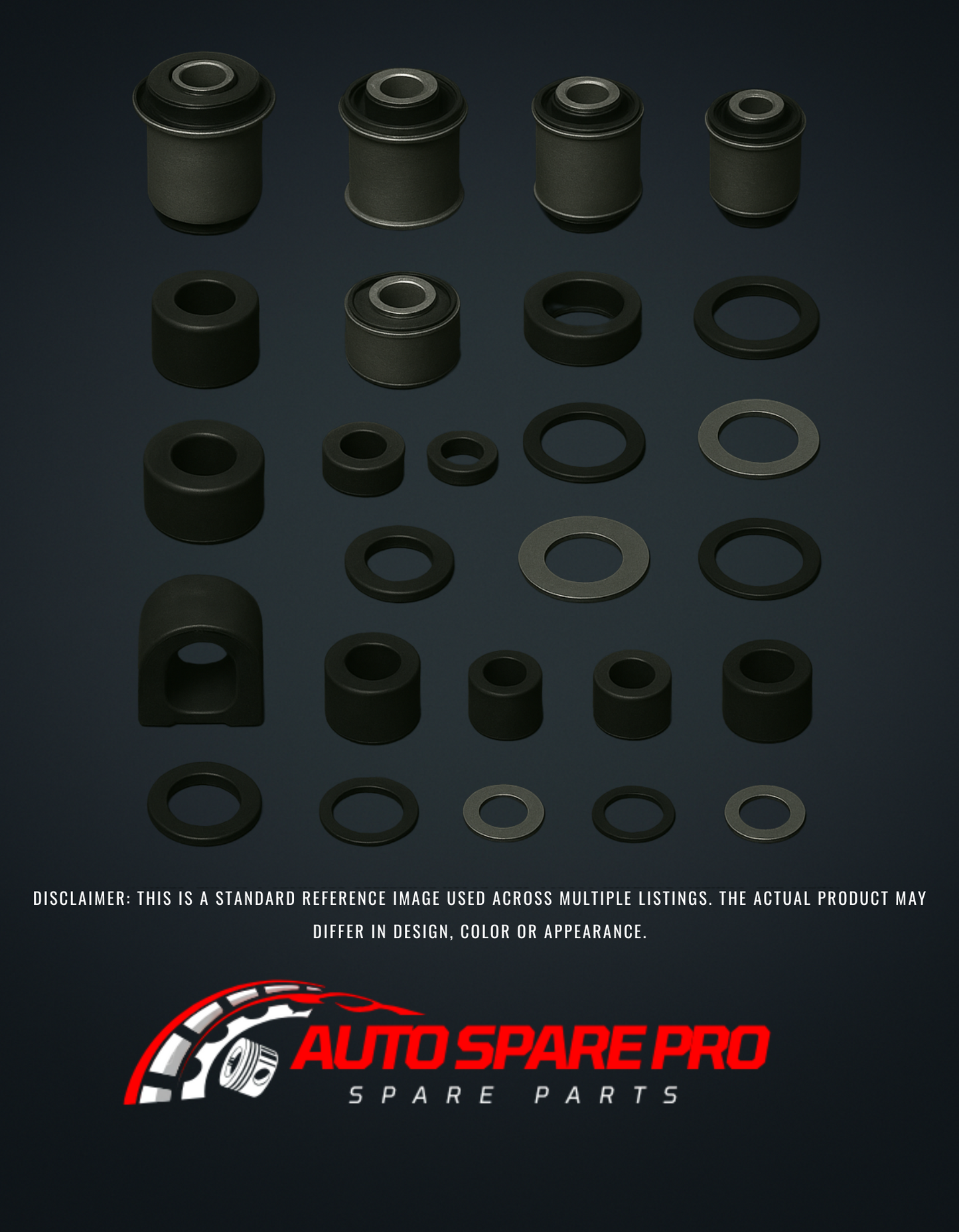 BUSHES - FOR/MAZ/NIS EXHAUST HANGER REAR (5 PER PACK)