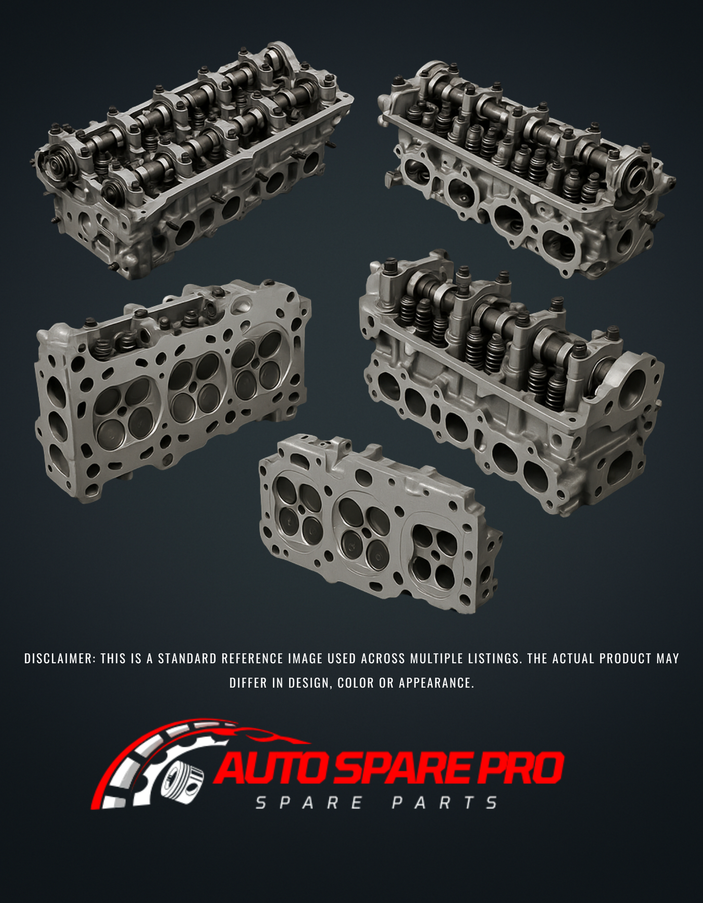 Cylinder Head | Toyota Quantum Hilux 2.7i 2TR-FE Complete No EGR | Auto Spare Pro
