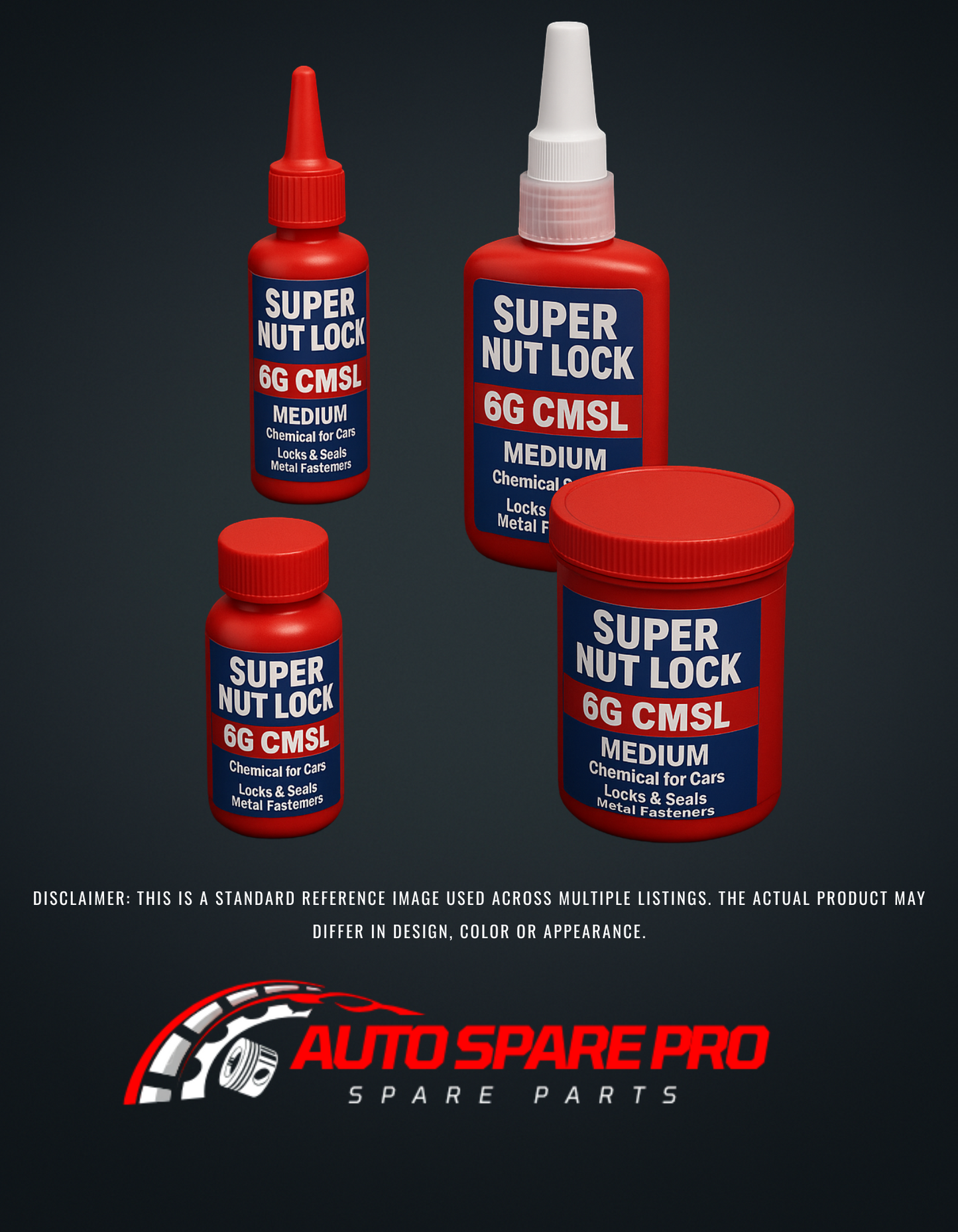 CHEMICALS - (CMSL) SUPER NUT LOCK (6g)