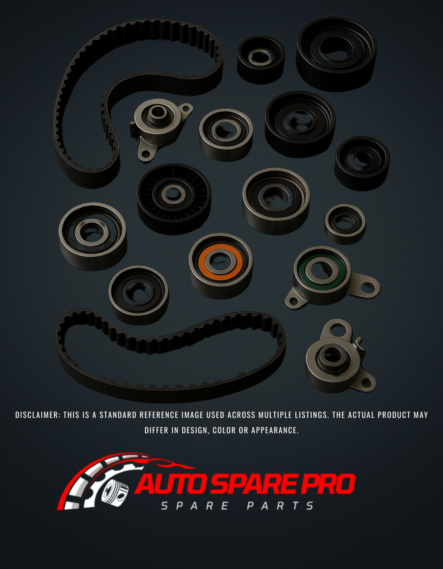 TIMING KIT - TOY 2TR-FE 05- 16pc GEAR + B/SHAFT KIT (LONG GUIDES/GUIDE A 310mm/GUIDE B 300mm)