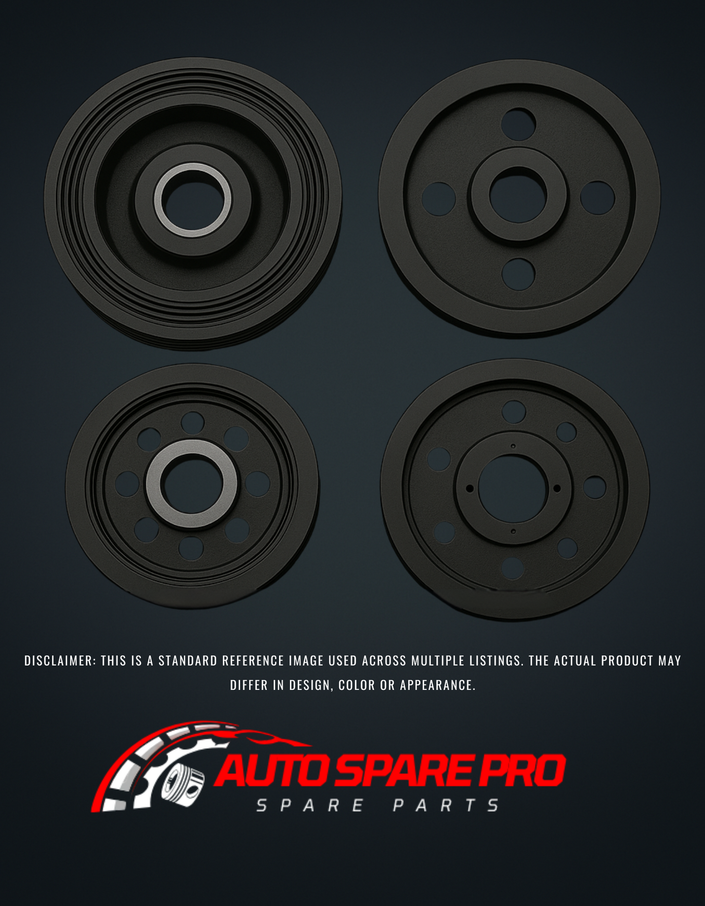 CRANK PULLEYS - JOYLONG/PLUTUS/SESBUYILE/VISTA 2.4i 4RB2