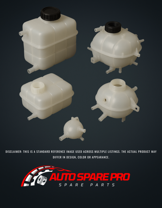 RESERVOIR BOTTLES - AUDI A3/S3/Q2/GOLF VII/TOURAN/TIGUAN/T-ROC/PASSAT EXPANSION TANK 2 PIPE WITH CAP