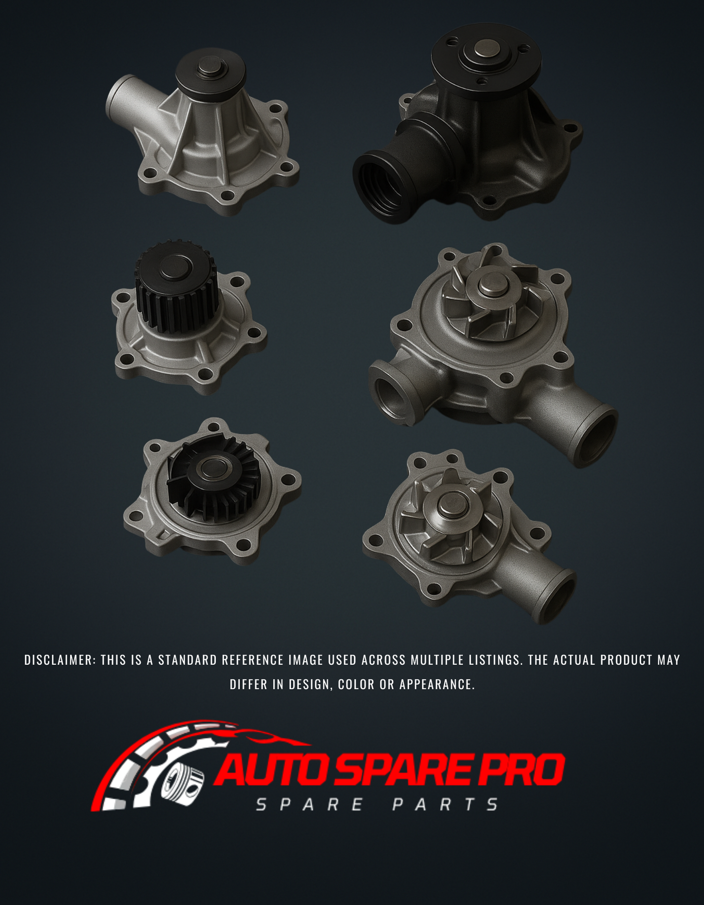 WATER PUMP - FORD/MAZDA 3.0L V6 ALL 72-